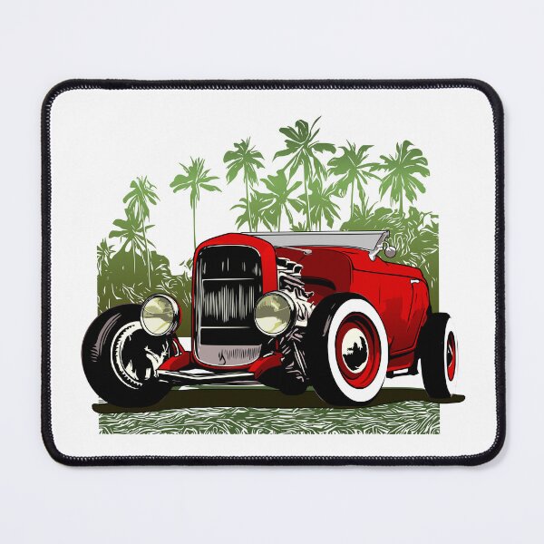 Item preview, Classic 30's Hot Rod Coupe, red version designed and sold by Glenn Mueller.