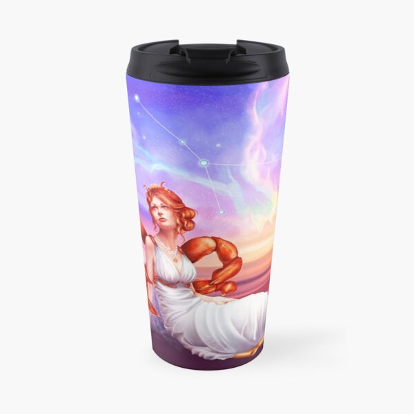 Cancer OC - 12 Zodiac Ladies Travel Mug