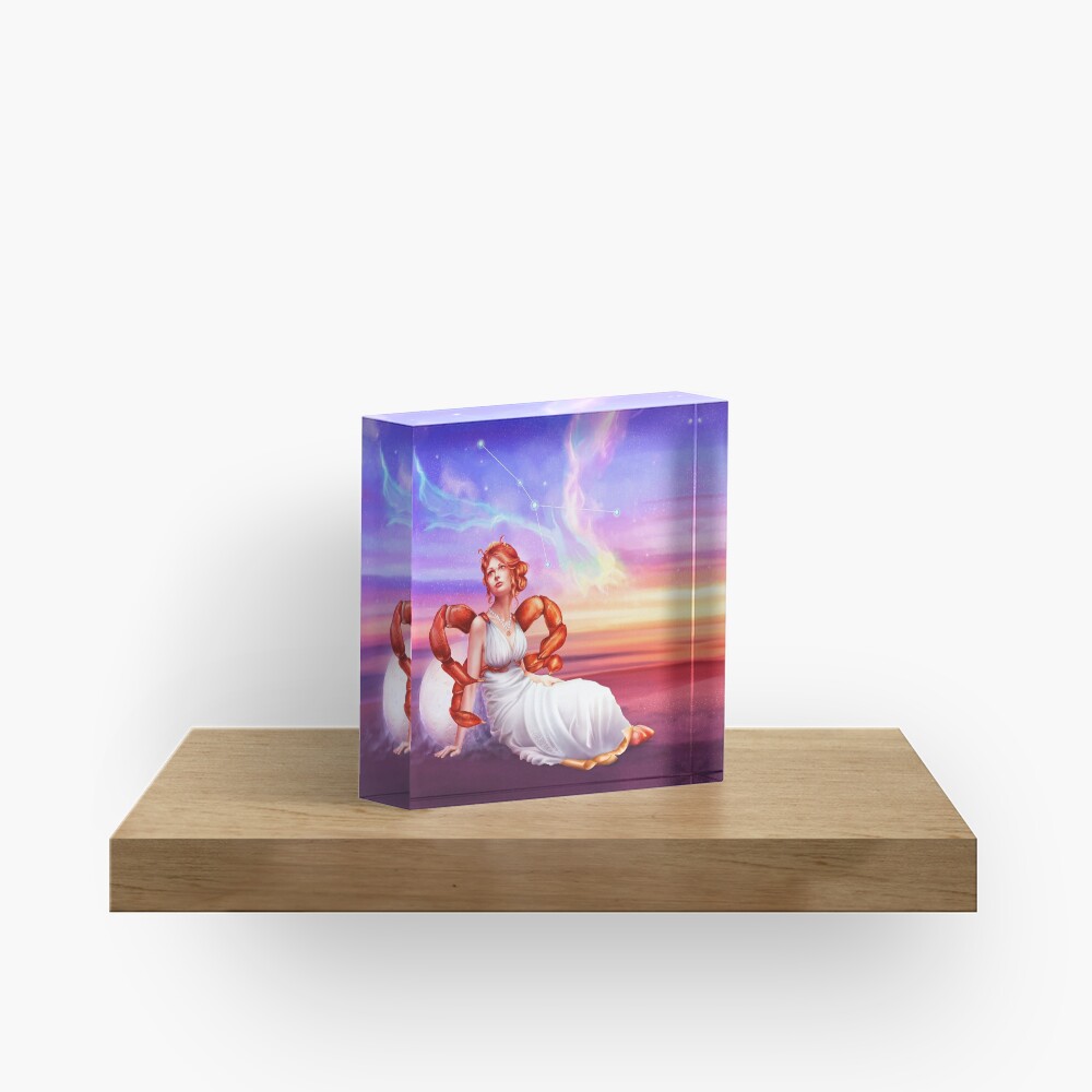 Cancer OC - 12 Zodiac Ladies Acrylic Block