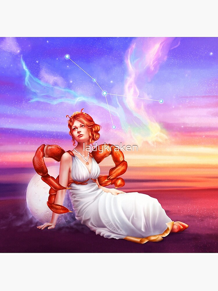 Cancer OC - 12 Zodiac Ladies by ladykraken