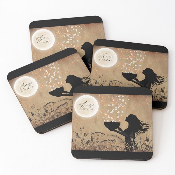 Item preview, Practical Magic Quote Spell Amas Veritas Daisies designed and sold by dealchica.