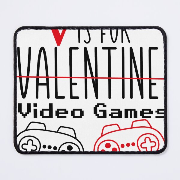 Item preview, Copy of Copy of v is for video games funny gamer kids boys valentines day designed and sold by H-Desz5.