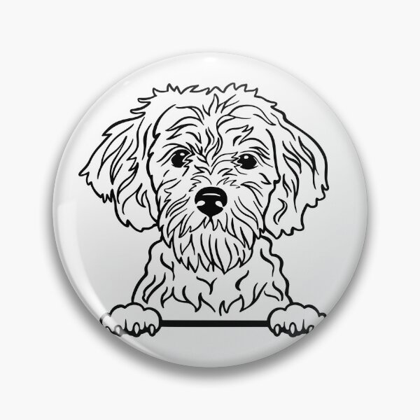 Item preview, Cavapoo funny dog designed and sold by SolArt88.