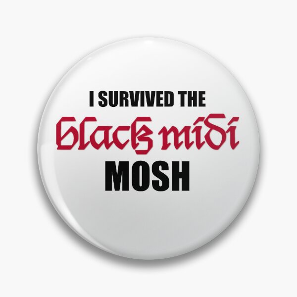 Item preview, Black Midi Mosh Survivor designed and sold by girlbossmoment.