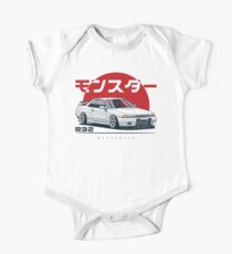 Monster. Skyline R32 GTR Short Sleeve Baby One-Piece