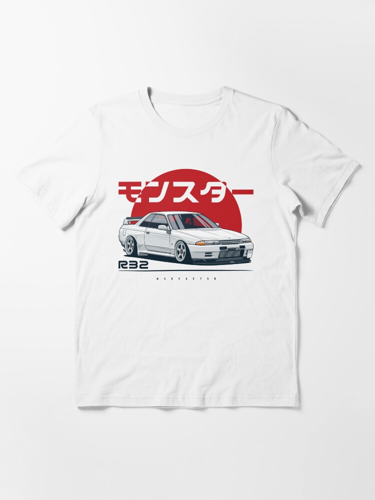 Alternate view of Monster. Skyline R32 GTR Essential T-Shirt
