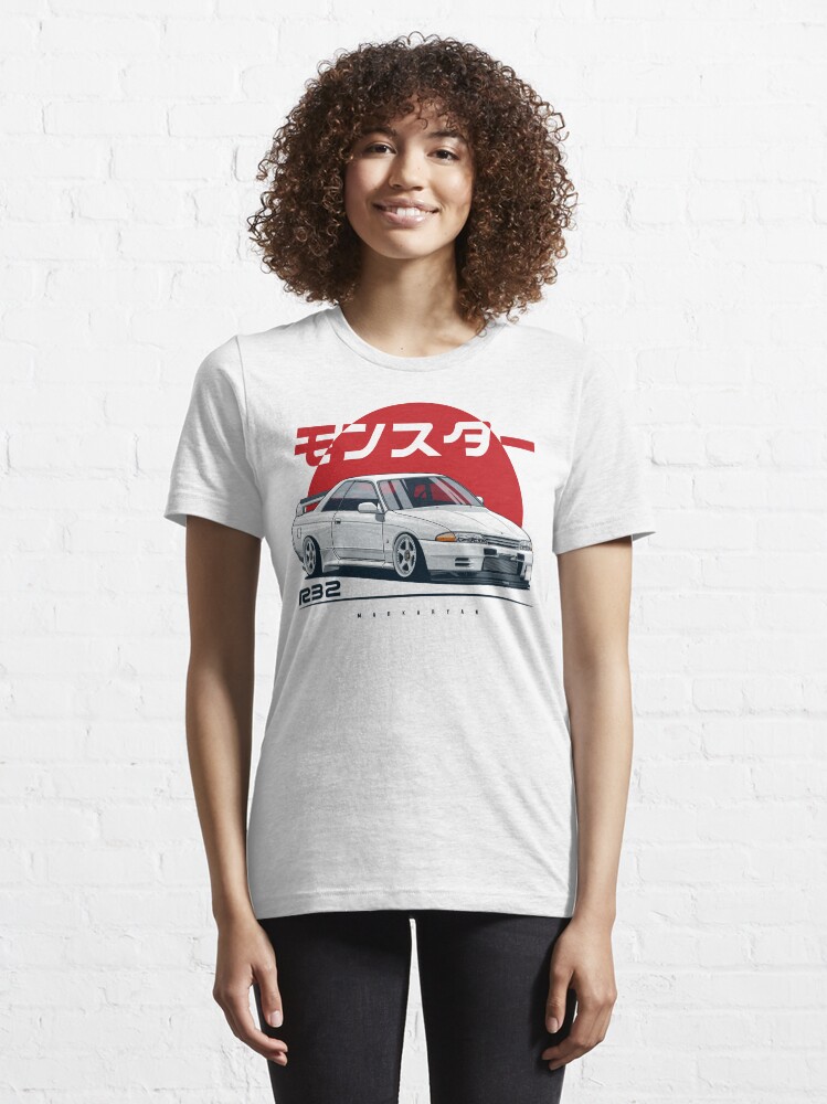 Alternate view of Monster. Skyline R32 GTR Essential T-Shirt