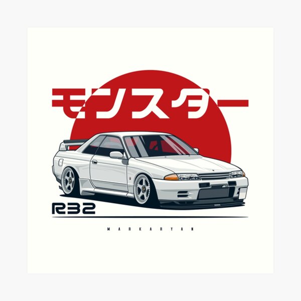 Jdm Car Wallpaper Art - Jdm Car Wall Art Redbubble - Digital, car
