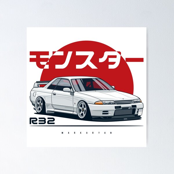 Item preview, Monster. Skyline R32 GTR designed and sold by OlegMarkaryan.