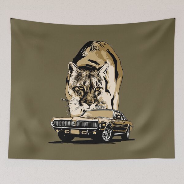 Item preview, Gold 68 Mercury Cougar designed and sold by Glenn Mueller.