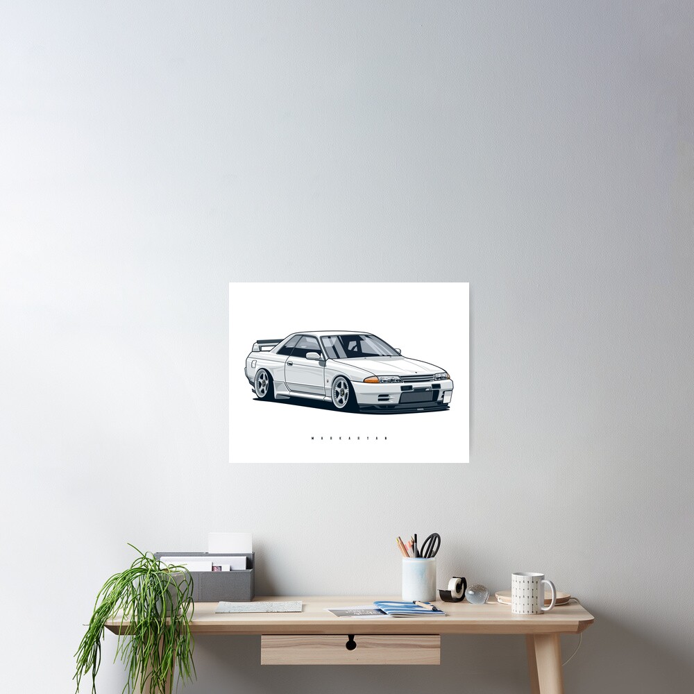 Monster. Skyline R32 GTR Poster