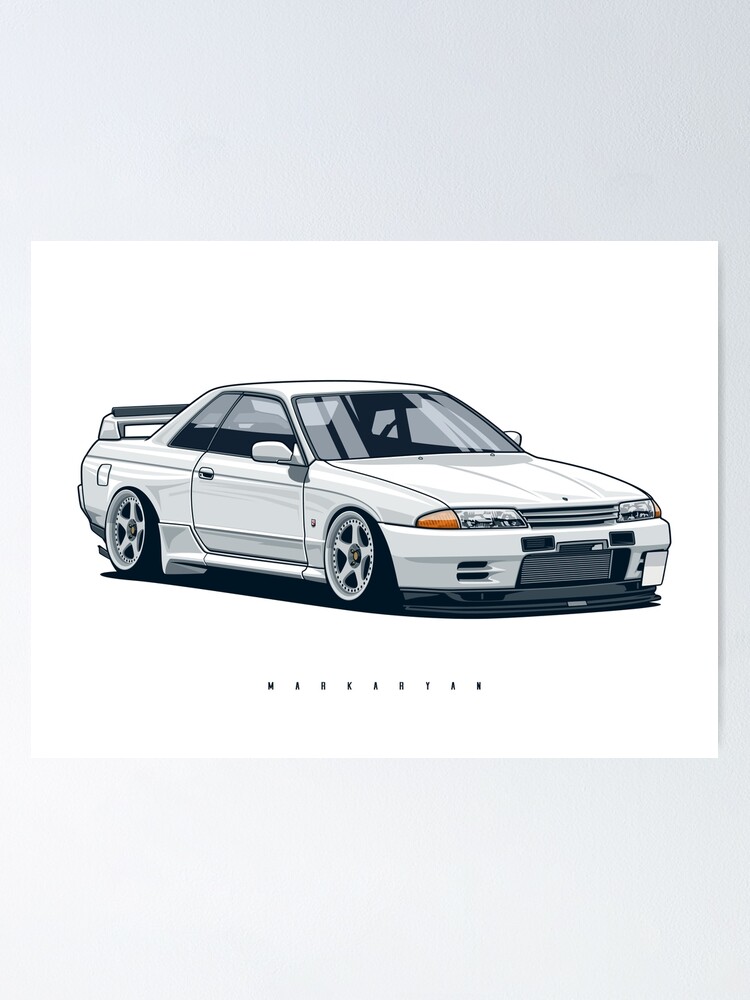 Alternate view of Monster. Skyline R32 GTR Poster