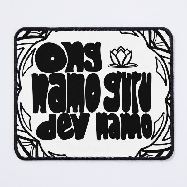 Item preview, Ong namo guru dev namo Mandala designed and sold by wordznart.