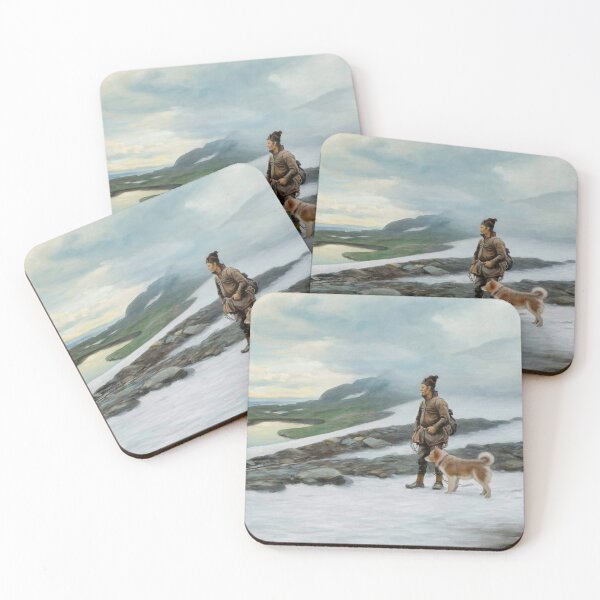 Item preview, Winter scenery - Same with dog by Johan Tiren designed and sold by AR-shop.