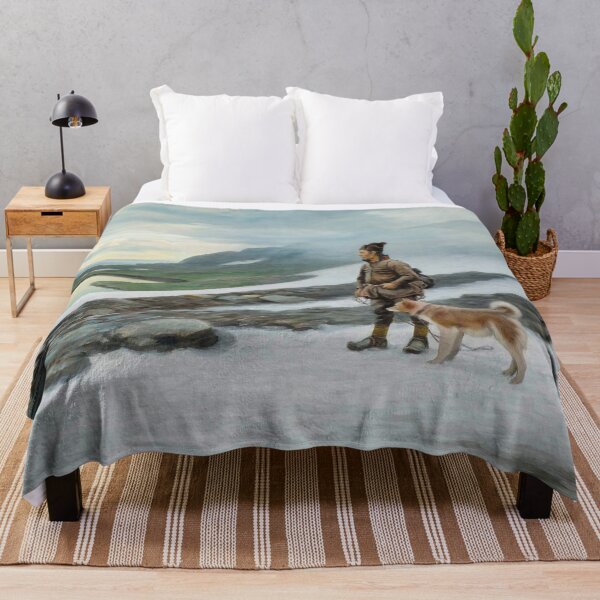 Item preview, Winter scenery - Same with dog by Johan Tiren designed and sold by AR-shop.