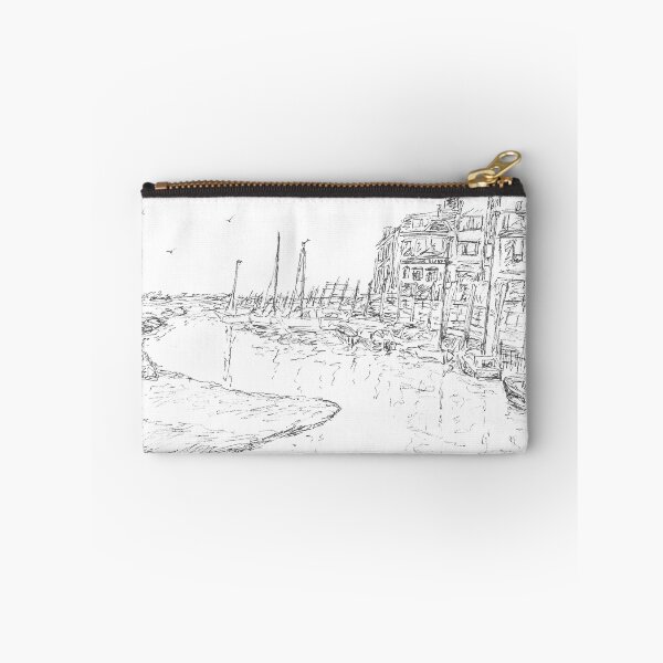 Item preview, Blakeney Quay pen sketch designed and sold by clgcreativearts.