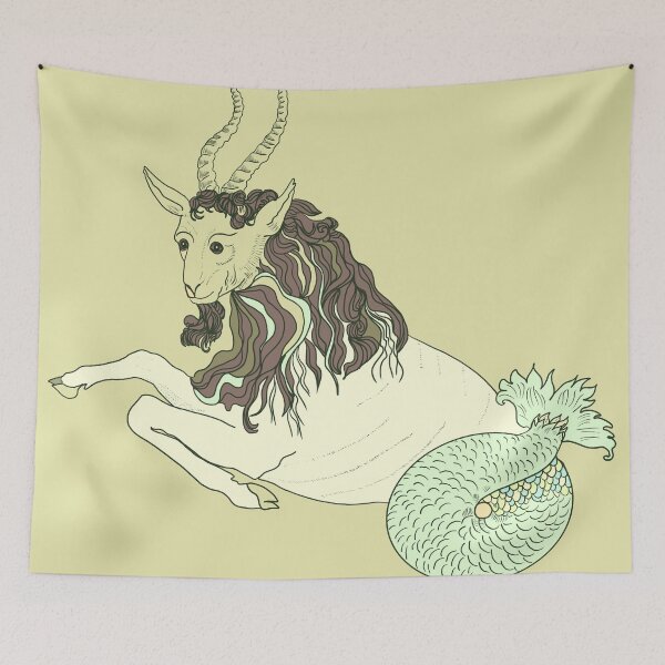 Item preview, Capricorn star sign  designed and sold by LynseysArtShop.