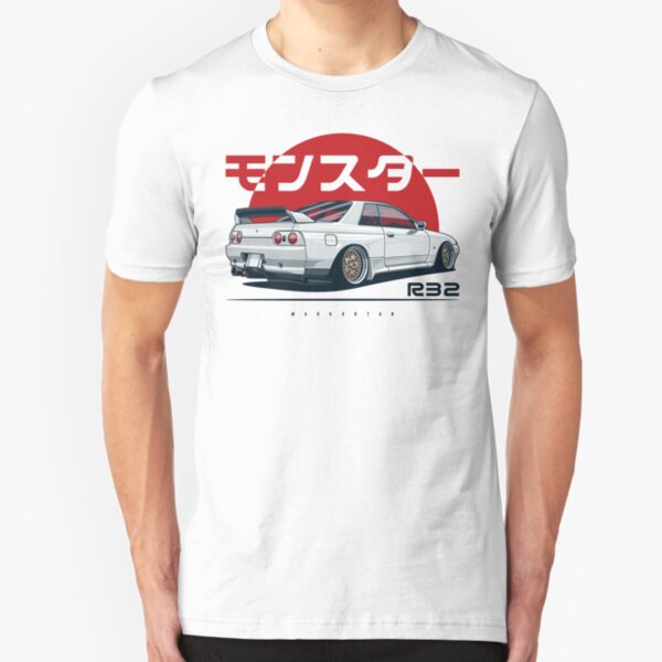 Monster. Skyline R32 GTR Slim Fit T-Shirt