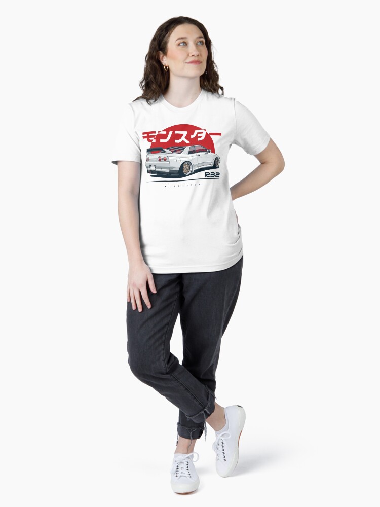 Thumbnail 4 of 7, Essential T-Shirt, Monster. Skyline R32 GTR designed and sold by OlegMarkaryan.