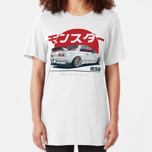 Monster. Skyline R32 GTR Slim Fit T-Shirt