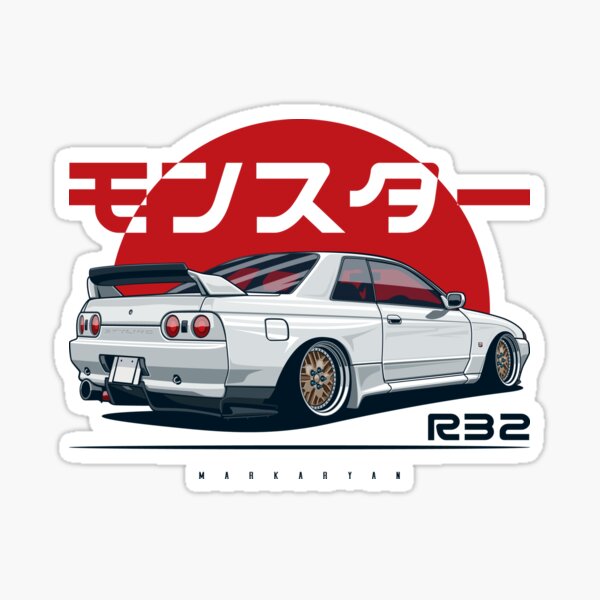 Nissan Gtr Stickers for Sale