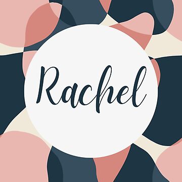 Artwork thumbnail, Rachel Name Sticker by salystore
