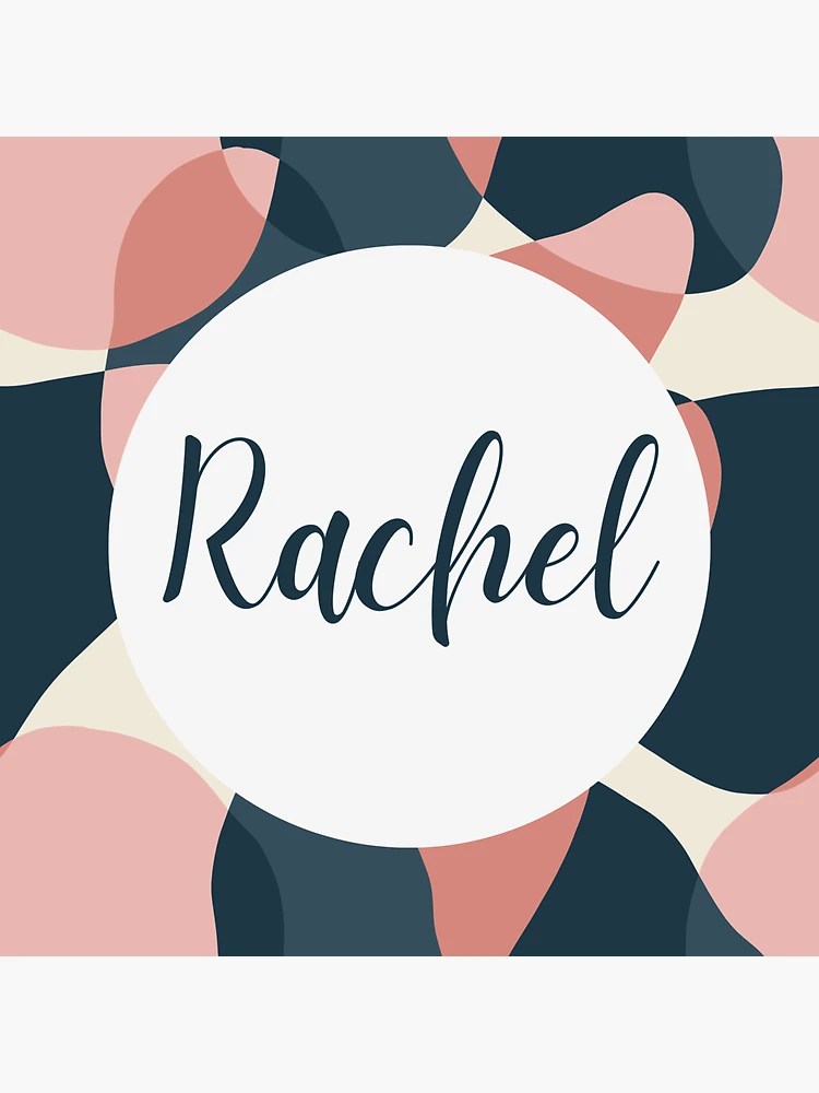 Thumbnail 3 of 3, Magnet, Rachel Name Sticker designed and sold by salystore.