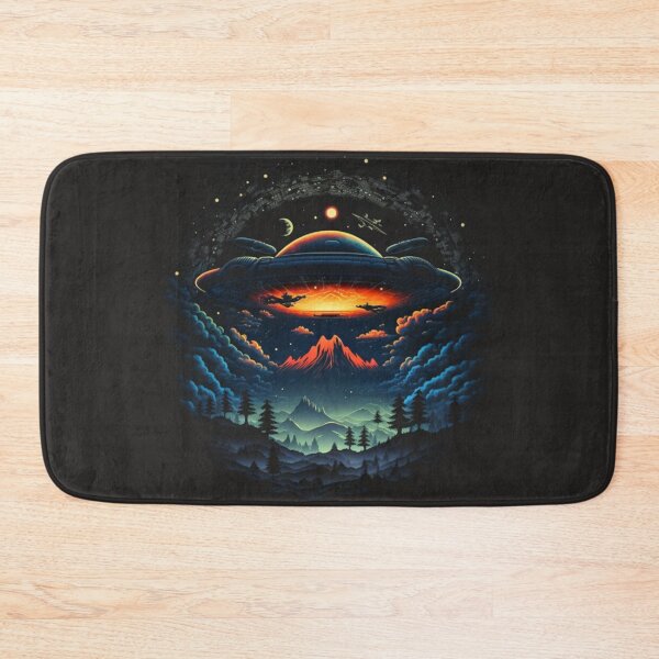 Item preview, Neon UFO Sighting designed and sold by RandomReviews.