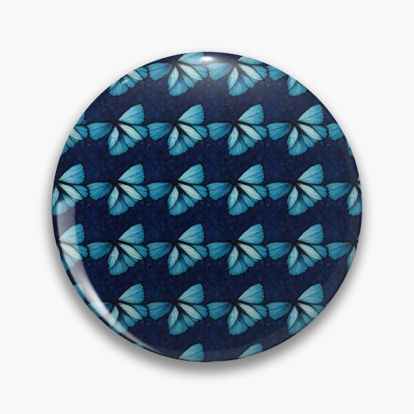 Item preview, Blue Butterfly Stained Glass Pattern designed and sold by Anurag Kumar.