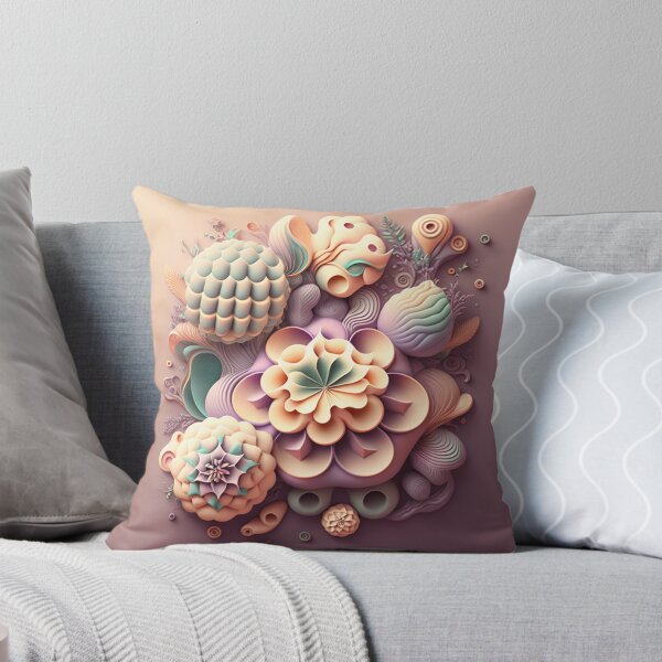 Item preview, Fleuron Floral Playful Colourful Composition Designs for Home Decor, Wedding, Events Fashion  and Accessories  designed and sold by RAGANADesign.