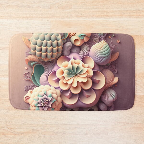 Item preview, Fleuron Floral Playful Colourful Composition Designs for Home Decor, Wedding, Events Fashion  and Accessories  designed and sold by RAGANADesign.