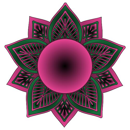 Star Mandalas 084 (Style:4)