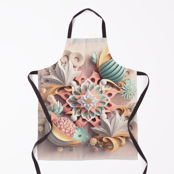 Item preview, Fleuron Floral Playful Colourful Composition Designs for Home Decor, Wedding, Events Fashion and Accessories designed and sold by RAGANADesign.