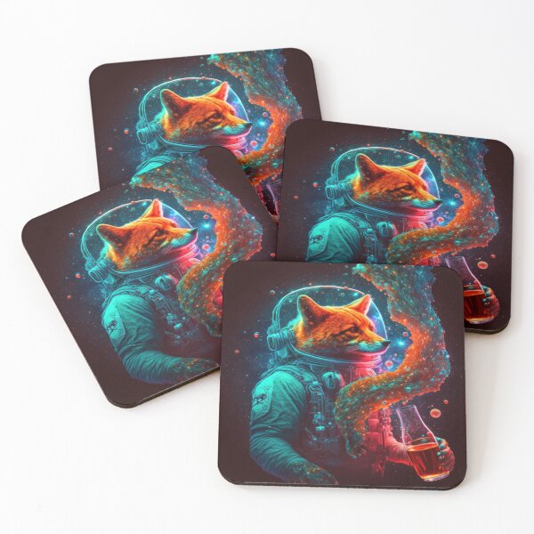 Item preview, Red fox in the space designed and sold by BaynoSama.