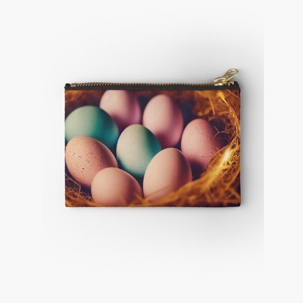 Item preview, Colourful Easter eggs in nest designed and sold by CosmicCritters.