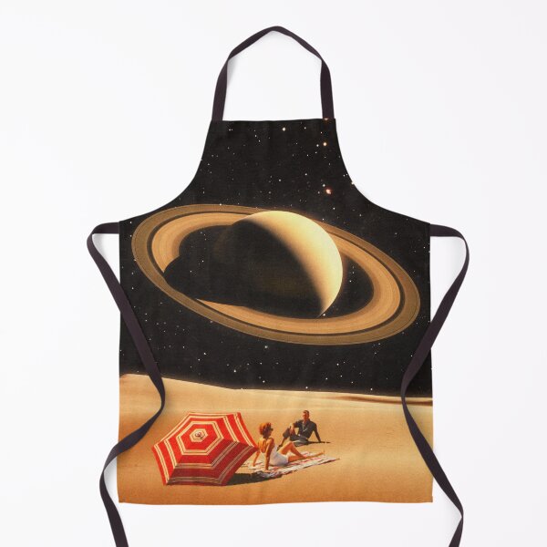 Item preview, Space Date - Retro-Futuristic Sci-Fi Romantic Desert Themed Collage Artwork Design designed and sold by Taudalpoi.