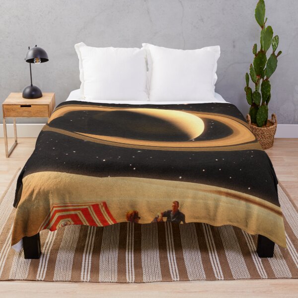 Item preview, Space Date - Retro-Futuristic Sci-Fi Romantic Desert Themed Collage Artwork Design designed and sold by Taudalpoi.