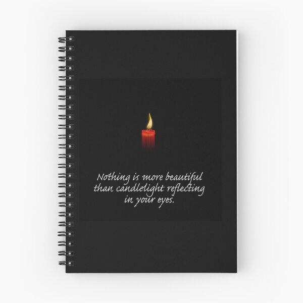 Item preview, Candle in darkness: Nothing is more beautiful than candlelight reflecting in your eyes. designed and sold by SomeGuyLou.