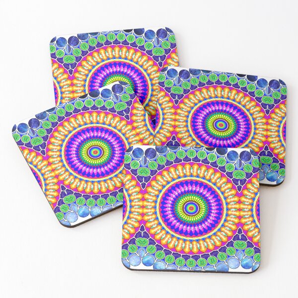 Item preview, Kaleidoscope Heart Chakra designed and sold by MoodysT's.