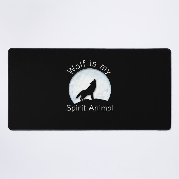 Item preview, Cute Wolf is my Spirit Animal Wild Design, Funny lone wolf spirit animal gift designed and sold by PrintOfi.