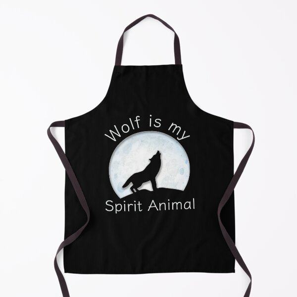 Item preview, Cute Wolf is my Spirit Animal Wild Design, Funny lone wolf spirit animal gift designed and sold by PrintOfi.