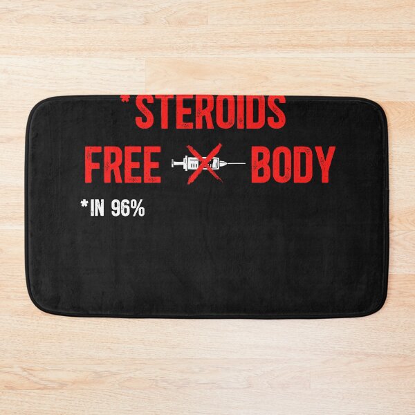 Item preview, Without steroids - Workout Gym designed and sold by ChrisFeil.