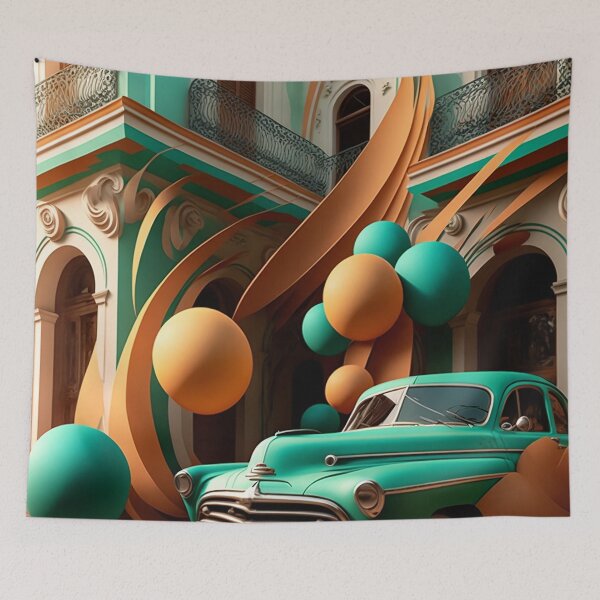 Item preview, Abstract Cuba Culture  designed and sold by BoukdeRoeck.