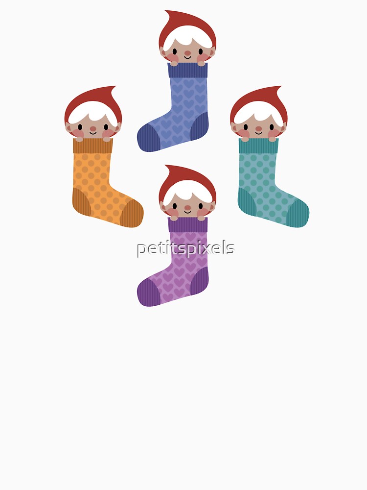 Artwork view, Sock gnomes designed and sold by petitspixels