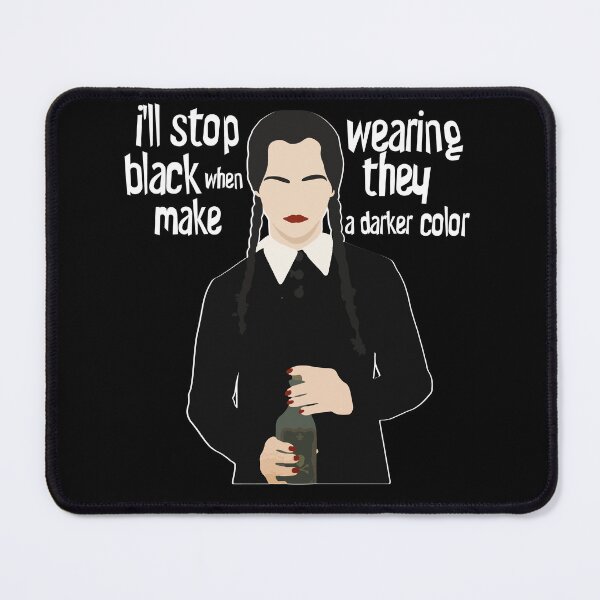 Item preview, Wednesday Wearing black designed and sold by GEAR--X.