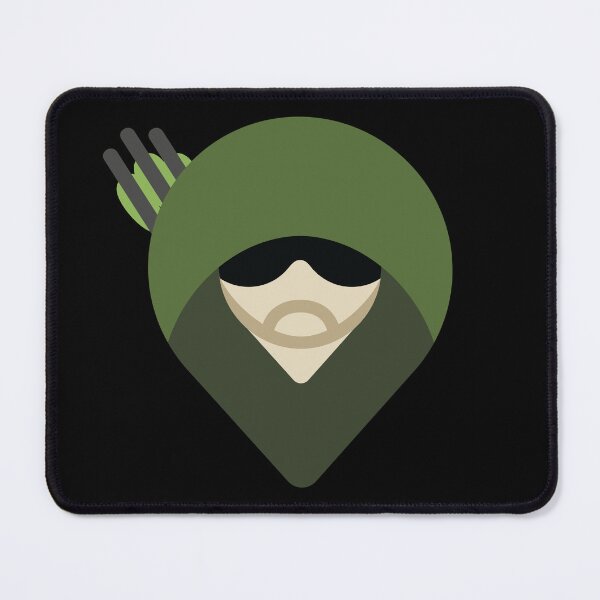 Item preview, Oliver Queen aka Green Arrow of Arrowverse Location Pin Graphic Icon designed and sold by artofkers.