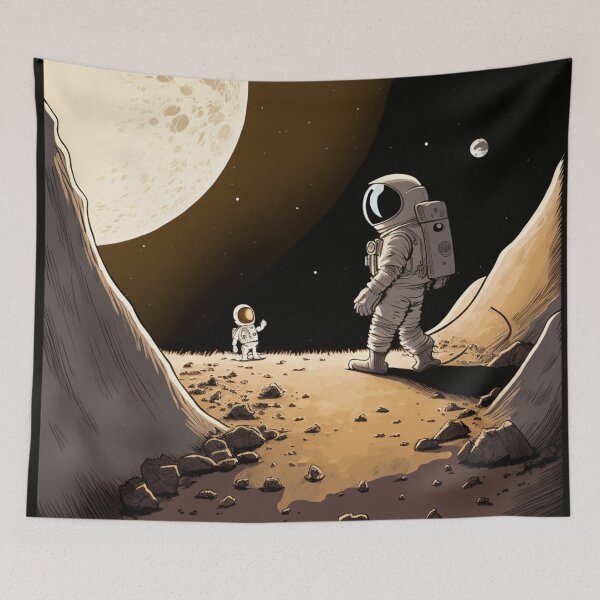 Item preview, Cosmonaut space exploration designed and sold by jsebouvi.