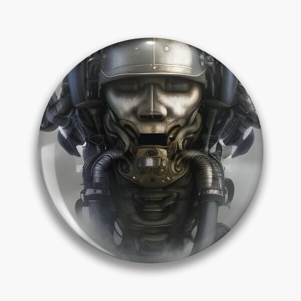 Item preview, Dark Dystopian City - Evil Samurai Cyborg/Robot - Post-Apocalyptic  designed and sold by DanTheManDan.