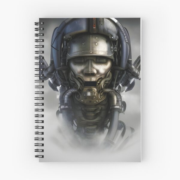 Item preview, Dark Dystopian City - Evil Samurai Cyborg/Robot - Post-Apocalyptic  designed and sold by DanTheManDan.