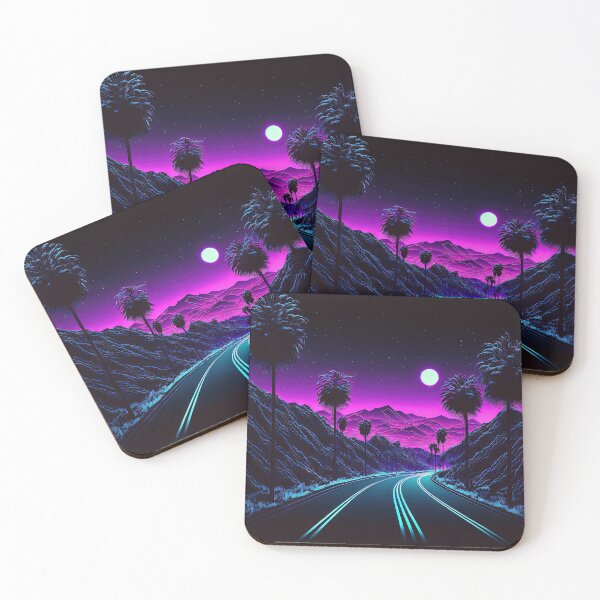 Item preview, Midnight Run: A Retrospective on the Neon Nights designed and sold by Mullet Monkey.